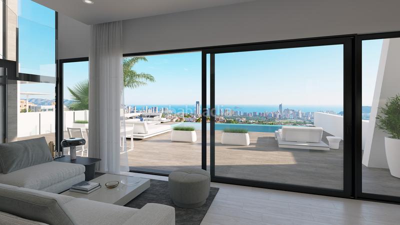 Foto 938a4bc2-d9ff-4d9f-b85c-1d681021581a. Casa en balcón de Finestrat-terra marina Finestrat