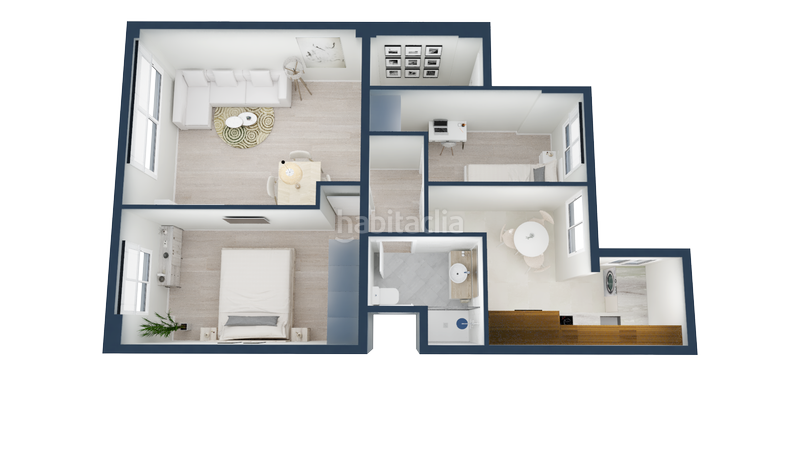 Foto b62cd4a5-8b63-48a4-8b7c-28bc5ccc46ec. Etagenwohnung in Can Vidalet Esplugues de Llobregat