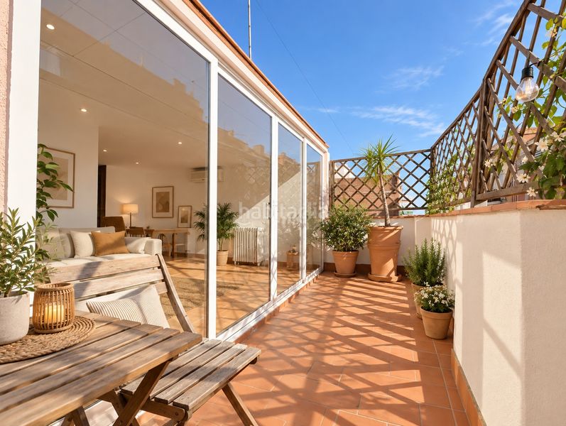 Foto 1e79dcc3-45e7-4fe2-bfef-c0c3ce9d7eec. Piso dúplex con terraza y balcón en El Camp d´en Grassot i Gràcia Nova Barcelona
