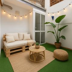 Loft  Calle sardenya. Loft con terraza 15 m