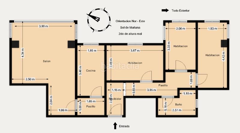 Foto c263569f-ab3e-46e7-ac67-8130293be44f. Appartement avec chauffage dans Turó de la Peira Barcelona
