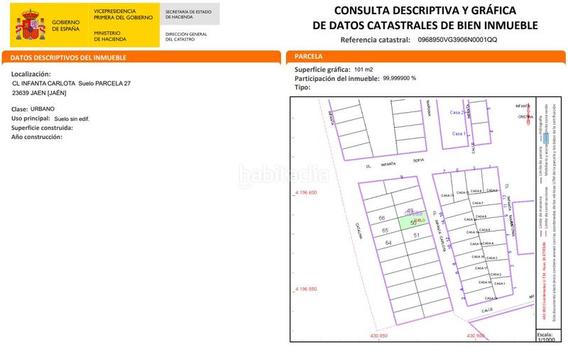 Foto 13e3a712-6036-4d71-bcc9-160349697943. Terreno residenziale in Puente Tablas - Puente Nuevo - Cerro Molina Jaén