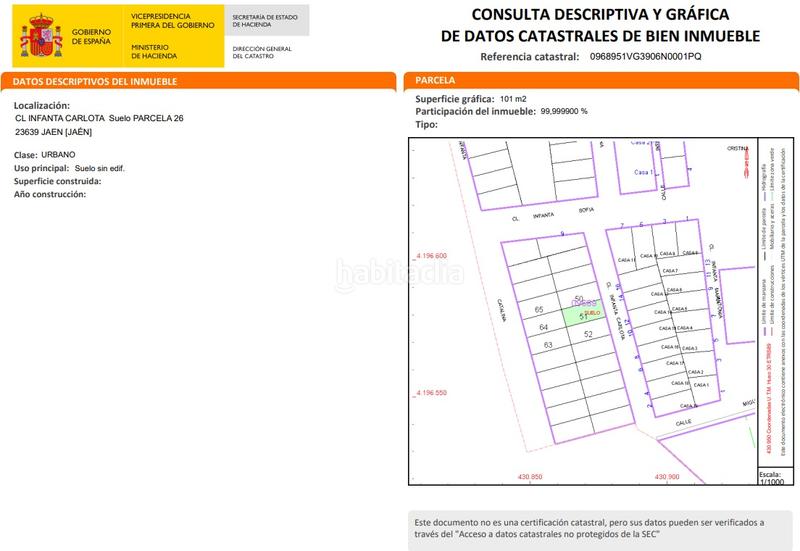 Foto a2a6037d-2109-4c67-b1a0-67275955dd59. Terreno residenziale in Puente Tablas - Puente Nuevo - Cerro Molina Jaén