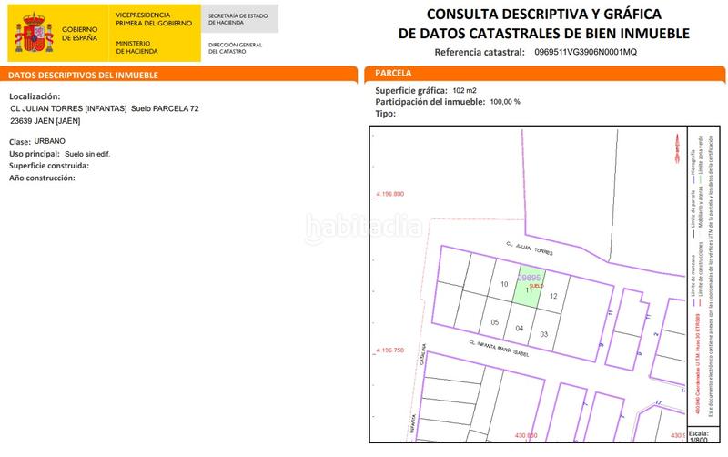 Foto 9c9415cb-8df5-4461-8a05-92fb08610b32. Terreno residencial en Puente Tablas - Puente Nuevo - Cerro Molina Jaén