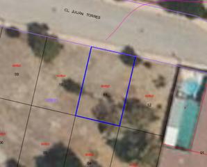 Terreno residenziale in CL JULIAN TORRES (INFANTAS) PARCELA 72