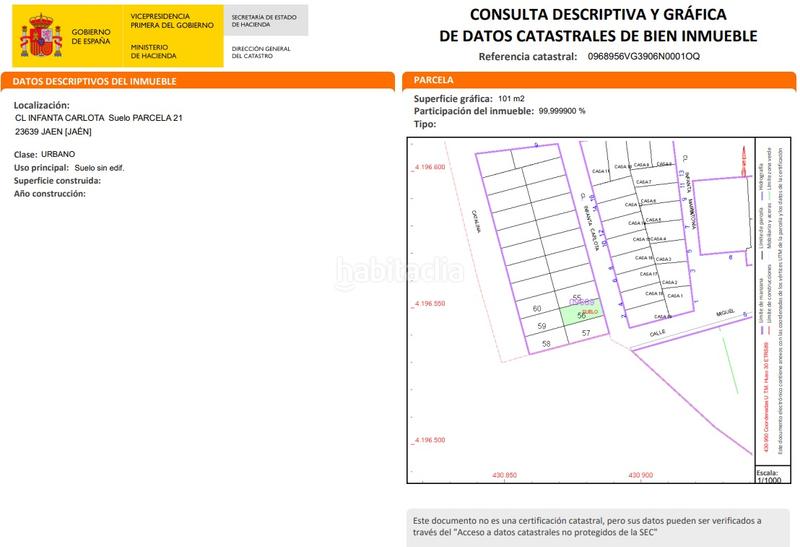 Foto 5237184f-3335-468c-9d1c-7597ea615704. Terreno residencial en Puente Tablas - Puente Nuevo - Cerro Molina Jaén