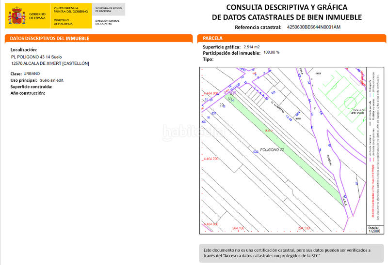 Foto 51192be4-66a2-4996-a8df-a474b33d63f8. Terreno residencial en Alcalà de Xivert