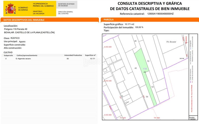 Foto 41c53d3b-f394-4836-9130-4dad03dbdbbe. Wohngrundstück in Mestrets Castellón de la Plana