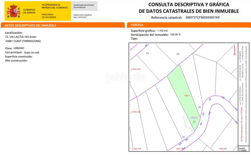 Foto 91a0ed3f-9afe-4568-9ebb-38d8008dfa17. Terreny residencial a costa Cunit - els jardins - els rosers Cunit
