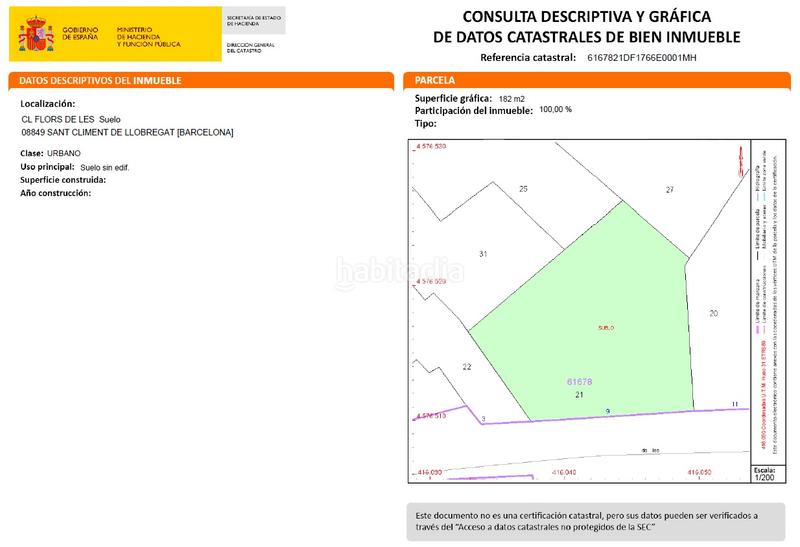 Foto fc608de6-9ae8-4b6d-824e-b1f7ea0309cf. Terrain résidentiel dans Sant Climent de Llobregat