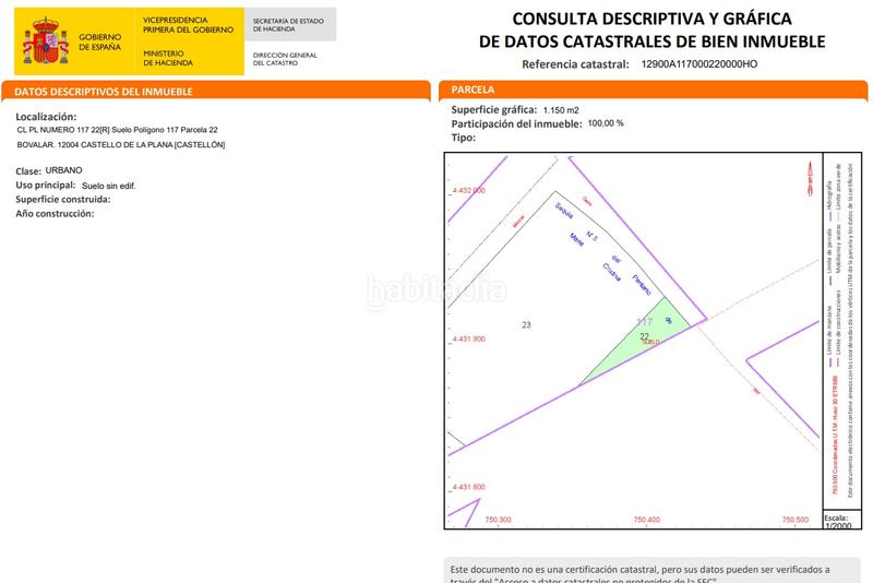 Foto 6d6c3868-8525-4e09-b0f1-551e4868b031. Terreno residencial en Mestrets Castellón de la Plana