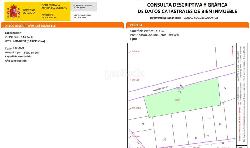 Foto f6043e2f-5d04-4481-924c-1b22dfff97ef. Residential plot in Escodines Manresa