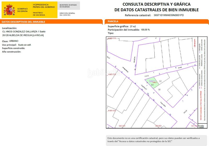 Foto 29e11fc2-bc77-4a43-99e4-44bc0b7b9311. Terreno residencial en Albelda de Iregua