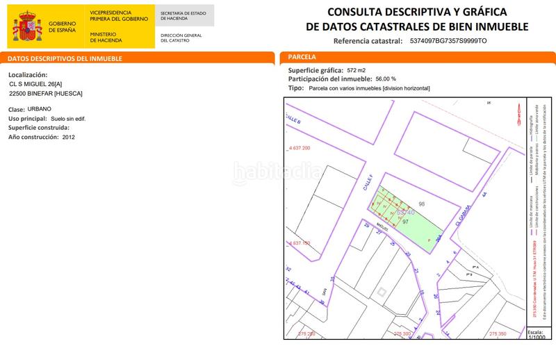 Foto 4464021f-0b03-48af-b520-ed9be6760eec. Terreno residencial en Binéfar