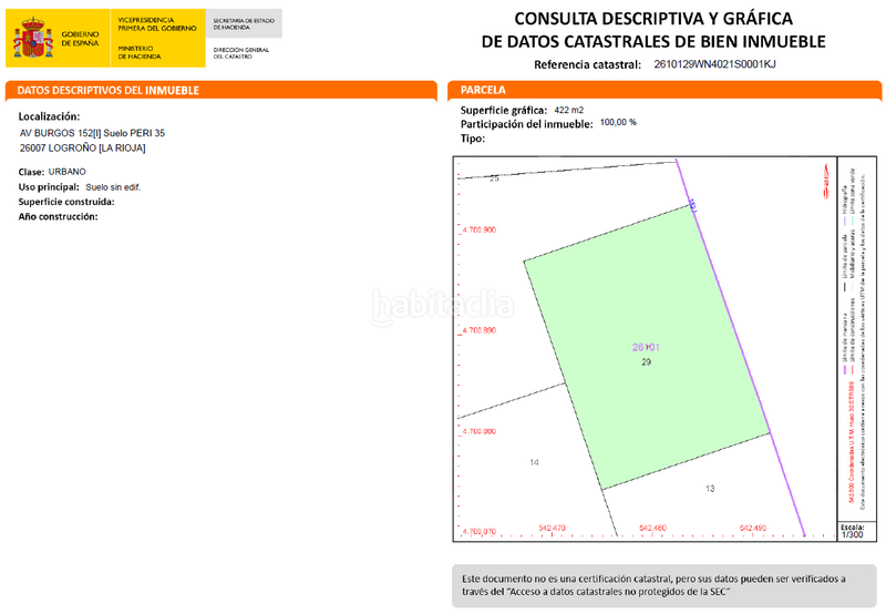 Foto 30aee96f-3cff-4b55-8850-b88bd93316ce. Terreny residencial a Portillejo - Valdegastea Logroño