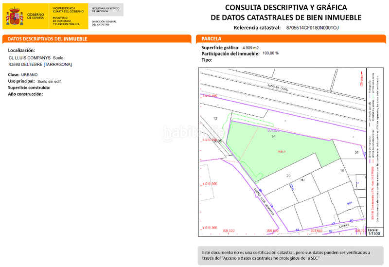 Foto 645e808e-71f5-4b76-b851-2bff1fa1ba8e. Terreny residencial a Deltebre