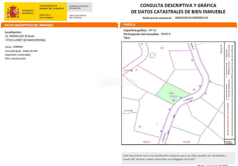 Foto aa6f3ec9-3c3a-48e2-bd3a-ae288bb7c4e9. Terreny residencial a Serra Brava Lloret de Mar