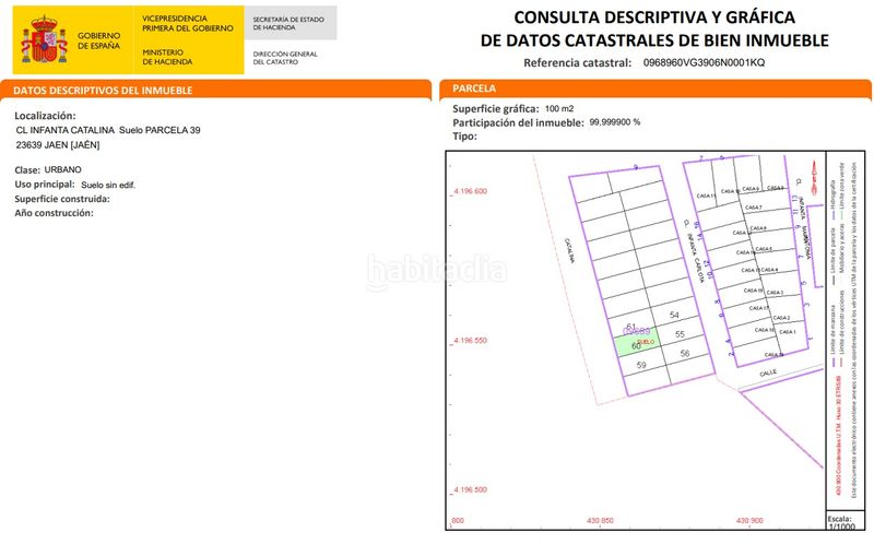 Foto c5676994-0b65-4c22-bfc4-468446075b66. Terreny residencial a Puente Tablas - Puente Nuevo - Cerro Molina Jaén