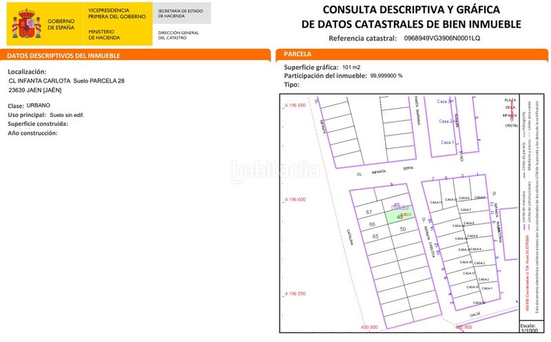 Foto 84fee4c0-0967-4f69-9e1d-900608bb7093. Terreny residencial a Puente Tablas - Puente Nuevo - Cerro Molina Jaén
