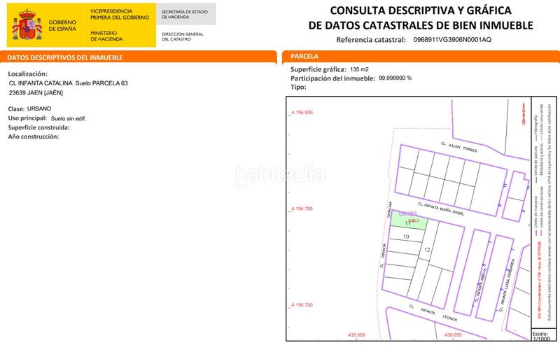 Foto b173bd50-6d52-4afb-937b-042edccd044f. Wohngrundstück in Puente Tablas - Puente Nuevo - Cerro Molina Jaén