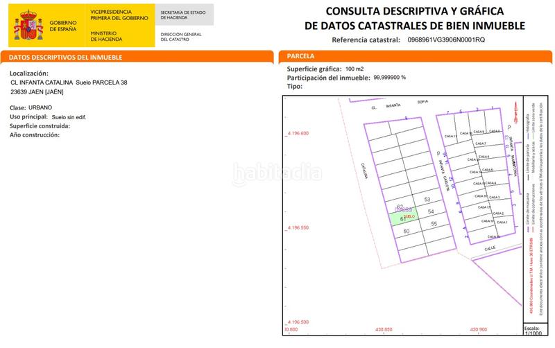 Foto 88a056e1-6fe8-446f-b0ef-825bdb21e437. Terreno residencial en Puente Tablas - Puente Nuevo - Cerro Molina Jaén
