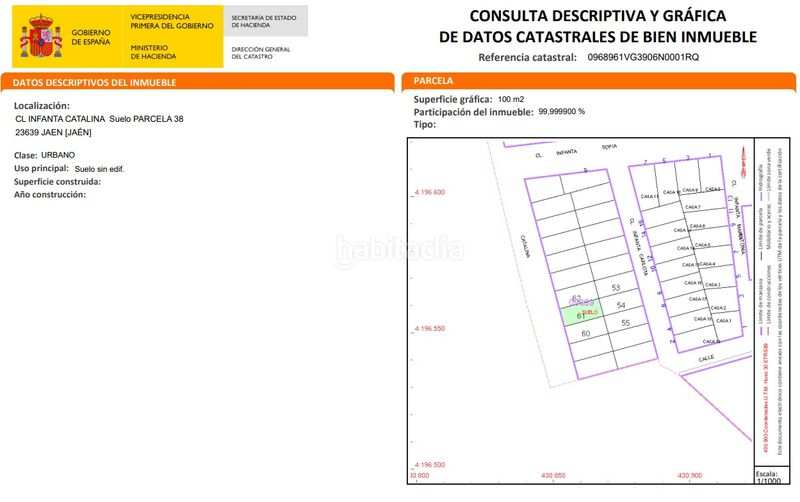 Foto bf4f2800-fc05-4659-8456-85f29fee6a59. Terreny residencial a Puente Tablas - Puente Nuevo - Cerro Molina Jaén