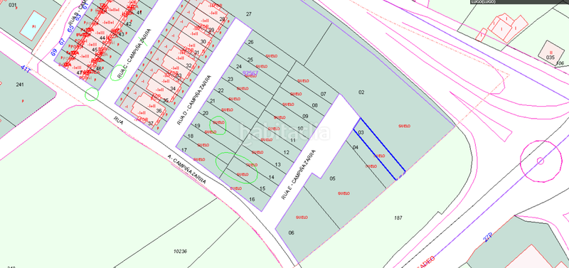 Foto c94549e1-80de-45f7-aad8-02615e56d2c7. Terrain résidentiel dans Sagrado Corazón - As Gándaras Lugo