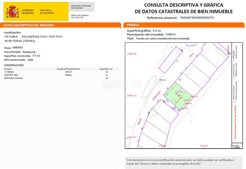Foto 1ff47031-29ee-4bcf-b561-ef9a7aa34f21. Piso en Pedanías Teruel