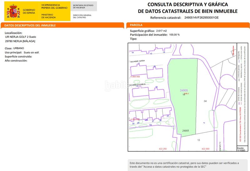 Foto 2dfb068b-42d8-4607-8c2f-e493fbe00a0c. Terreny residencial a Almijara Nerja