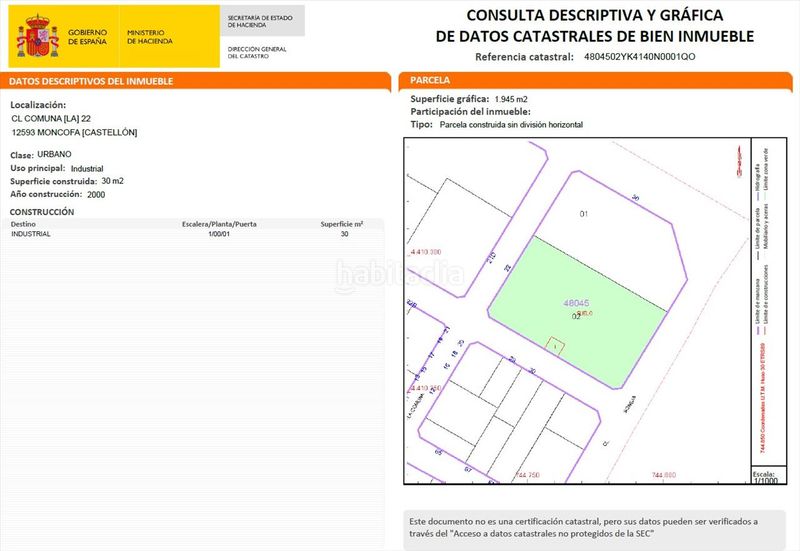 Foto d70f729c-9e36-4712-b199-bd044920fd2c. Terreny residencial a Moncófar Pueblo Moncofa