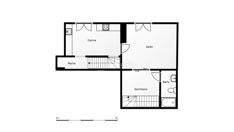 Foto d0ac2bf6-857f-4723-a06f-bd0621f4a65c. Semi detached house with heating in Galar