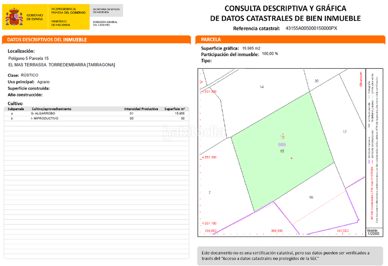 Foto b64afda6-8258-4890-b1e1-5e5073547b77. Wohngrundstück in Clarà Torredembarra