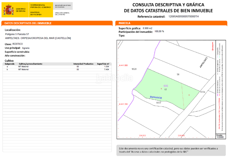 Foto b67277c7-7773-48aa-8ded-30448c3de2e7. Terreno residenziale in El Balcó-Jaume I Oropesa del Mar