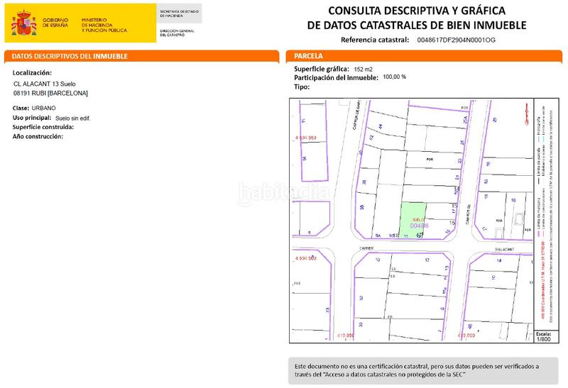 Foto b5c92e94-81f9-4268-b9e9-12f5adcb6c78. Wohngrundstück in Ca n´Oriol Rubí