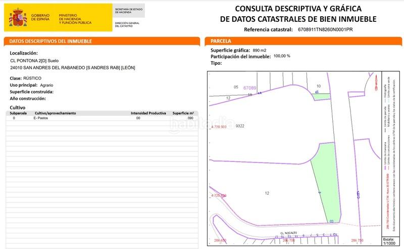 Foto a5491d94-5cb1-4abc-99ae-d9421f5dc4fb. Terreno residenziale in San Andrés del Rabanedo pueblo San Andrés del Rabanedo