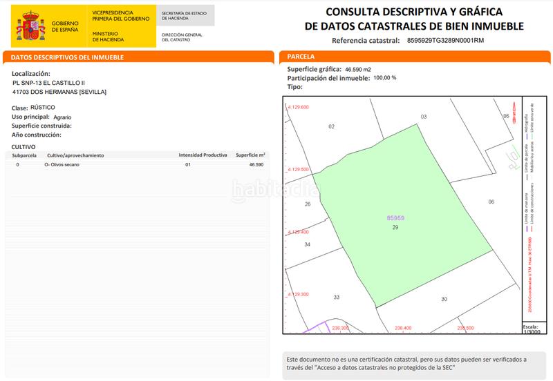 Foto ad2ca0f6-6e05-4bca-9edf-307a04cc2aa4. Terreno residenziale in La Motilla - Fuente del Rey Dos Hermanas