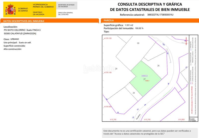 Foto f2152a30-1d6e-4c86-acb9-7190c65c5660. Terreny residencial a Estación - San Antonio Calatayud