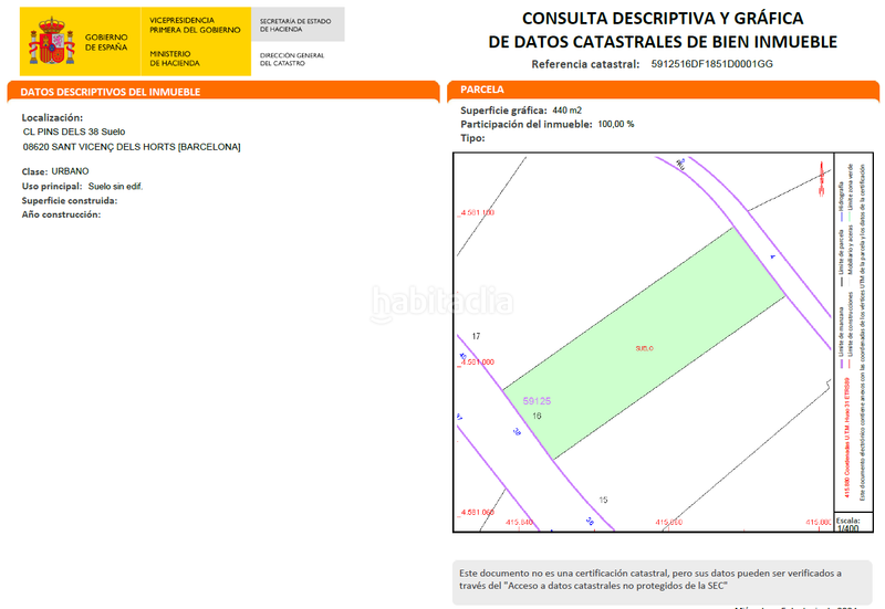 Foto 18a3d1a8-417b-421a-b0fe-2fe23adf6b9b. Terreny residencial a Sant Vicenç dels Horts