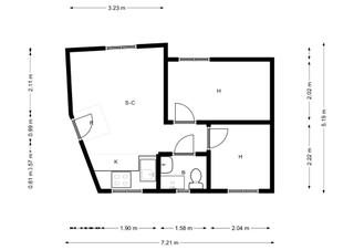 Location Appartement  N/a. Calle de villaamil, madrid