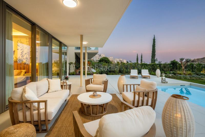 Foto 5bb29dd5-0f1a-40c6-8912-61a848d48dfc. Ground floor with parking pool in Mijas pueblo Mijas