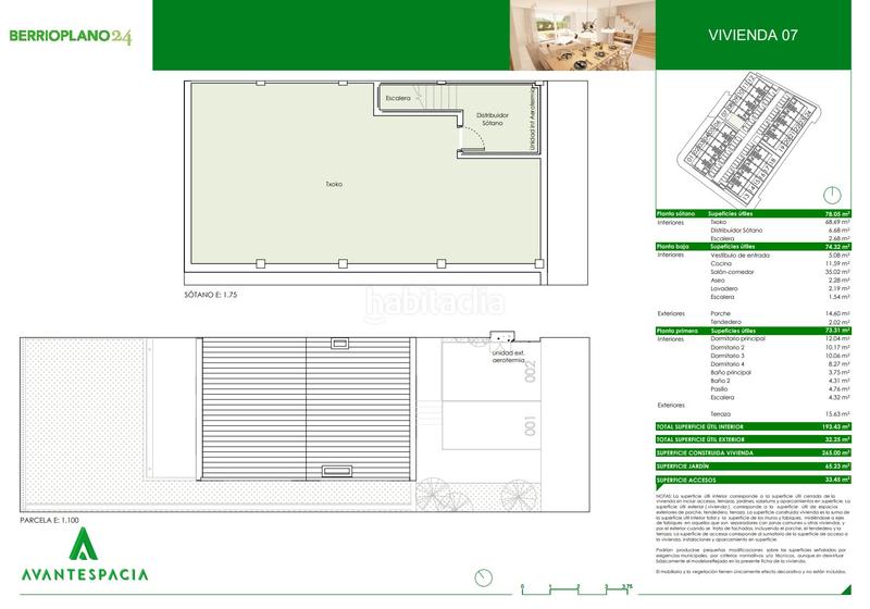 Foto 25537823-216c-4acf-96c1-1be64692c0e2. Semi detached house 265m<sup>2</sup> with parking in Berrioplano - berriosuso Berrioplano