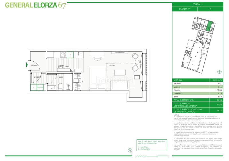 Foto a3f39bf0-e4ee-4432-a261-9867efde8ea0. Estudi 49m<sup>2</sup> a calle del general elorza 67 a Salesas - Foncalada - Campoamor Oviedo
