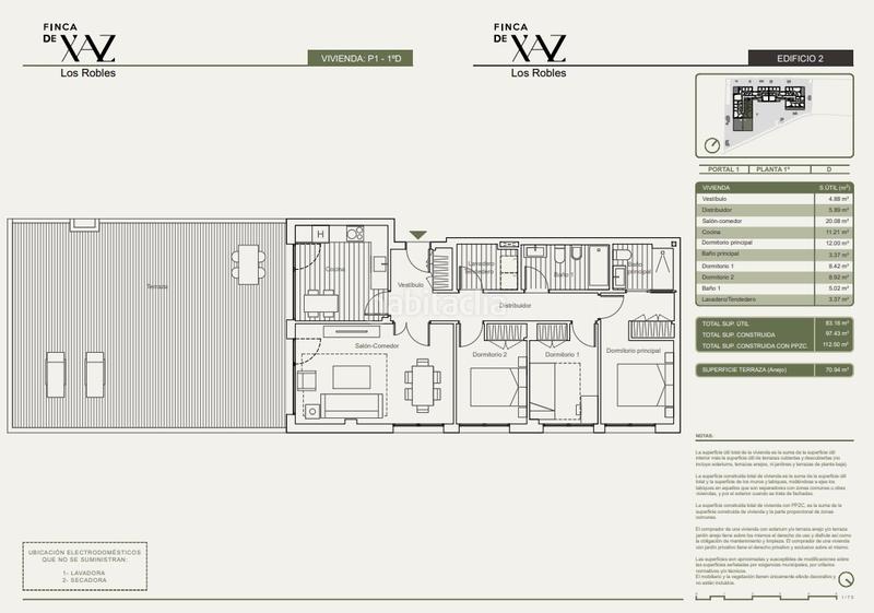 Foto 29ea0989-6c75-4639-8bd9-235a2dffc4fc. Flat 112m<sup>2</sup> with parking pool in Dorneda Oleiros