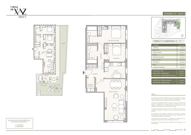 Foto fc0a64fd-ba25-4c91-8e9e-e050b5c398aa. Planta baixa 106m<sup>2</sup> amb calefacció aparcament piscina a Oleiros