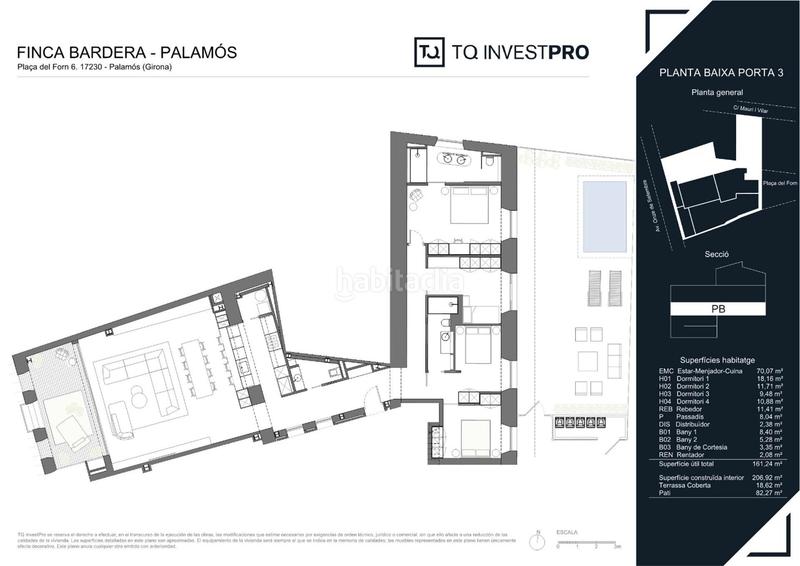 Foto 9300dabe-3429-4846-9564-7e1ff11f7983. Apartament 202m<sup>2</sup> a plaça del forn 6 a El Pedró Palamós