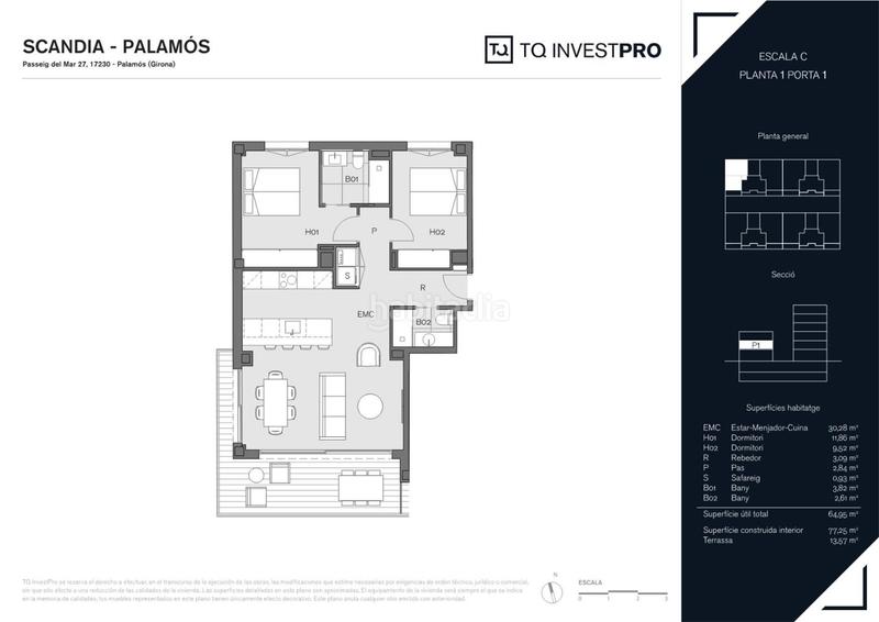 Foto 185acf1f-9a9a-4d43-b386-2076d5d115b2. Appartement 84m<sup>2</sup> dans passeig del mar 27 dans Platja Gran Palamós