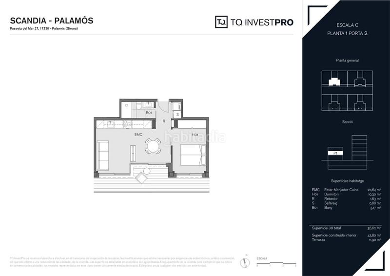 Foto af689939-8347-4615-abc3-8fe1dee7b39c. Apartament 50m<sup>2</sup> a passeig del mar 27 a Platja Gran Palamós