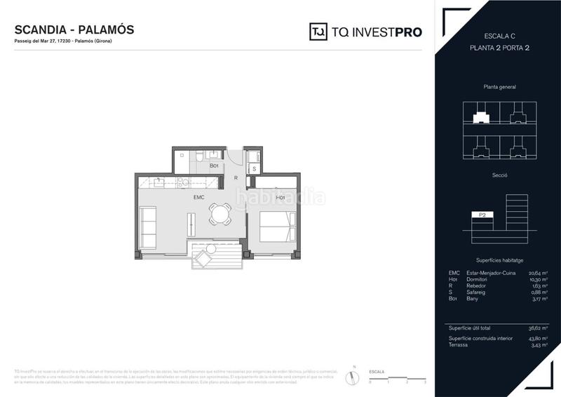 Foto 90d61927-c8a2-4a8e-8d89-dedf207fae27. Apartment 47m<sup>2</sup> in passeig del mar 27 in Platja Gran Palamós