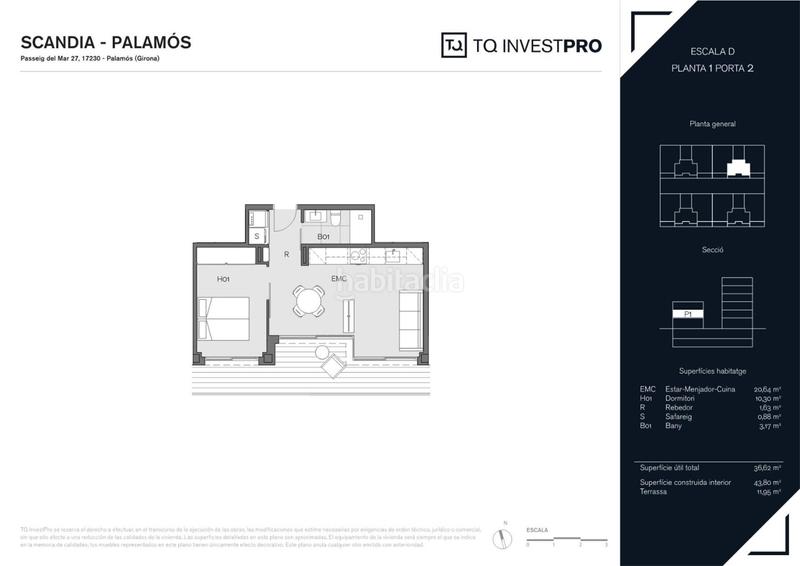 Foto 741b90e6-445c-4847-a96b-d72a8fcfc9b6. Appartement 50m<sup>2</sup> dans passeig del mar 27 dans Platja Gran Palamós