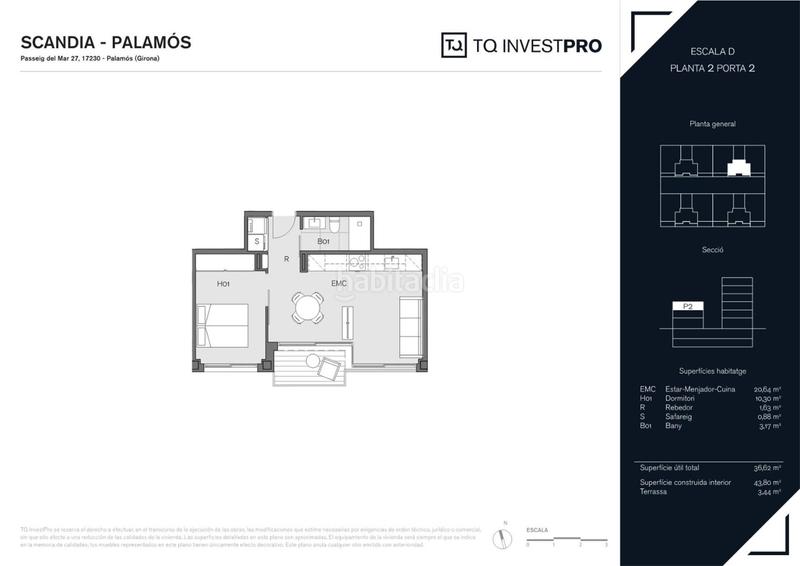 Foto c97a9585-ea44-423e-92b8-67fc64206e28. Appartement 47m<sup>2</sup> in passeig del mar 27 in Platja Gran Palamós